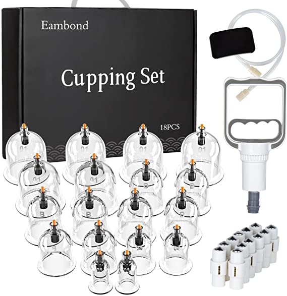 Chinese Cupping kit with Vacuum Pump