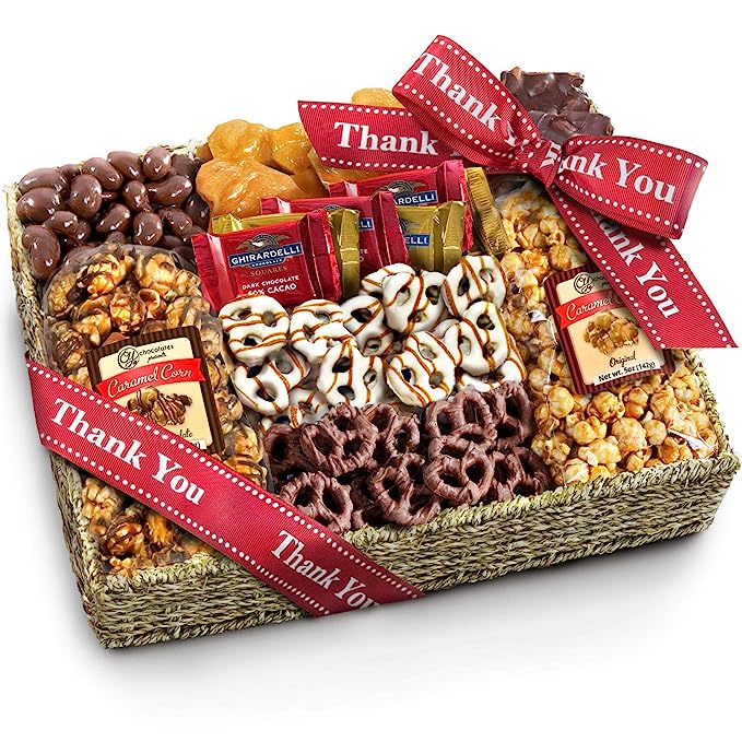 Chocolate Caramel and Crunch Grand Gift Basket