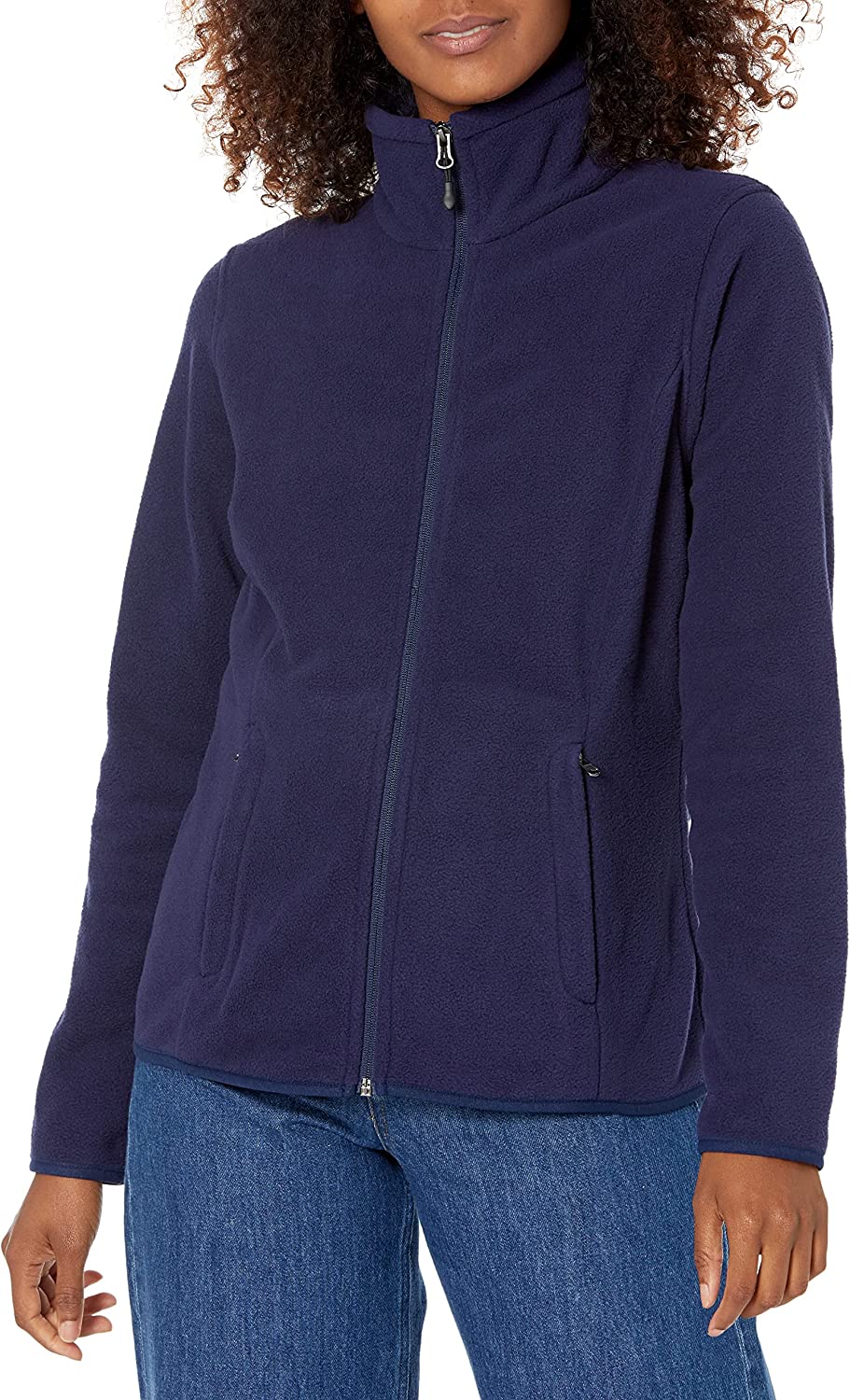 Classic-Fit Long-Sleeve Full-Zip Polar Soft Fleece Jacket