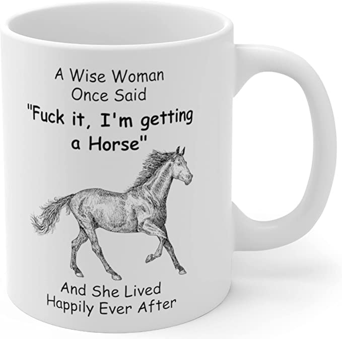Coffee Mug for Horse Riders