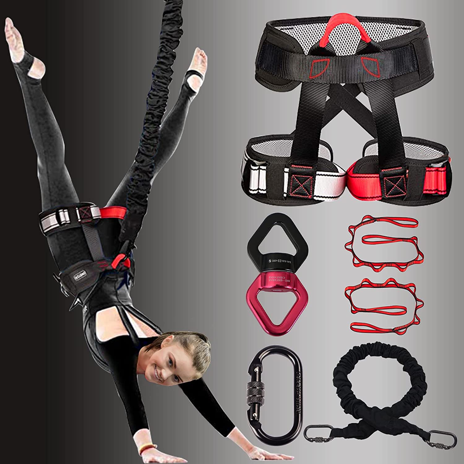 Dasking Heavy Bungee Resistance Band Set