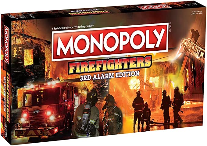 Firefighters Monopoly 3rd Edition