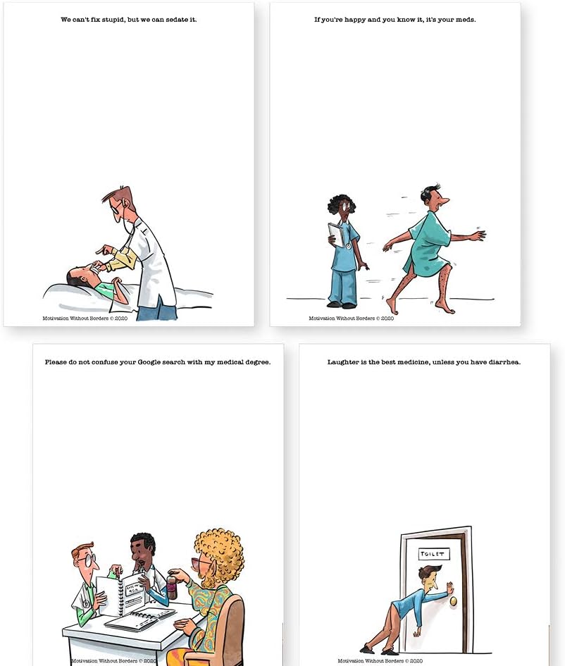 Funny Note Pads with Medical Humor