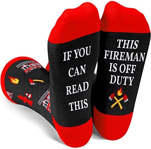 Funny Socks for Fireman