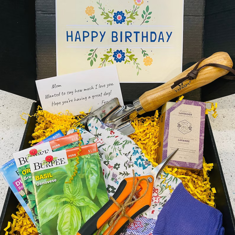 Gardening Gifts For Retirement Party Box 
