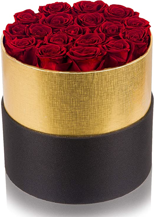 I love You Romantic Gift Red Roses in Box