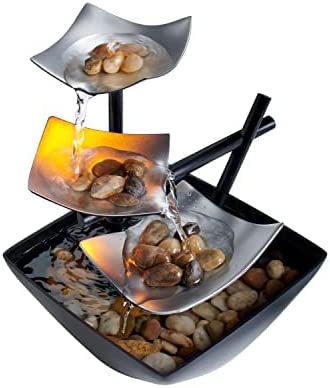 Indoor 3-Tier Relaxation Tabletop Fountain
