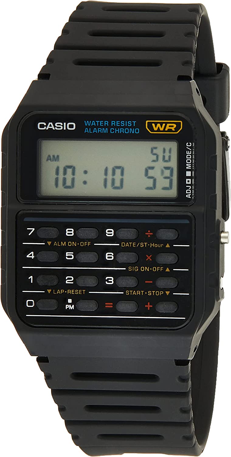 Men's Vintage Calculator Watch
