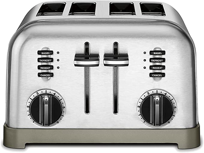 Metal Classic 4-Slice Toaster Wedding Gift 
