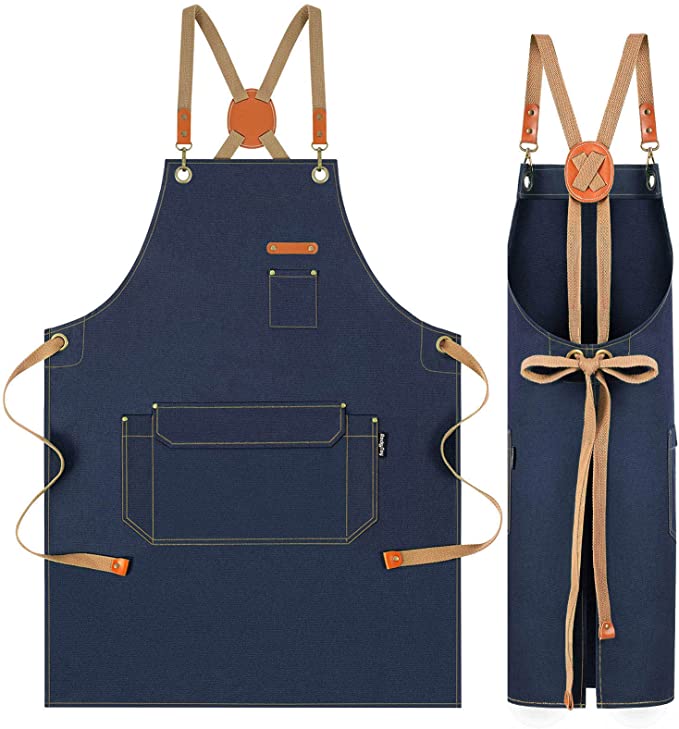 Multi Pocket Apron For Artist