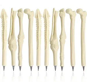 Novelty Bone Shape Ink Ballpoint Pens