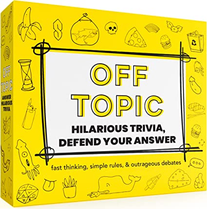 Off-Topic Adult Party Game
