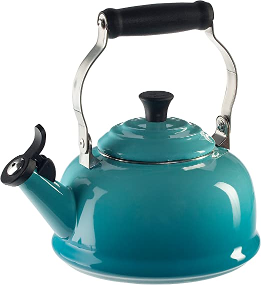 On Steel Whistling Tea Kettle
