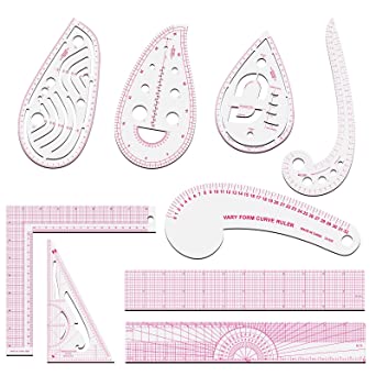 Pattern Sewing Rulers Set