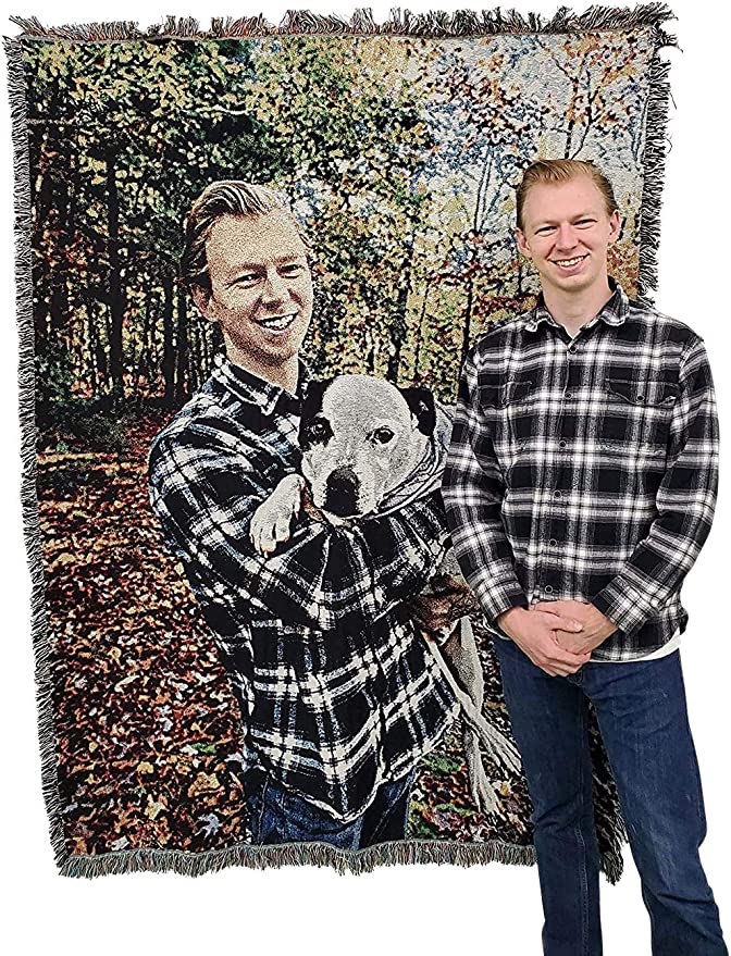 Personalized Woven Photo Blanket