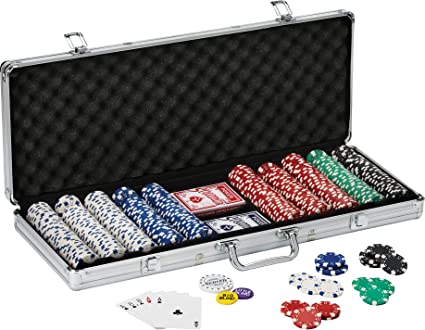 Poker Chip Set with Aluminum Case
