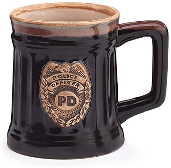 Police Officer Porcelain Coffee Mug