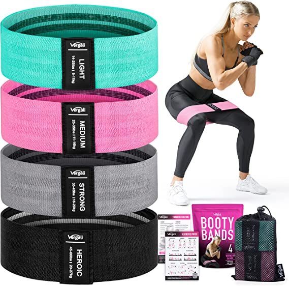 Resistance Bands for Working Out with Exercise Guide
