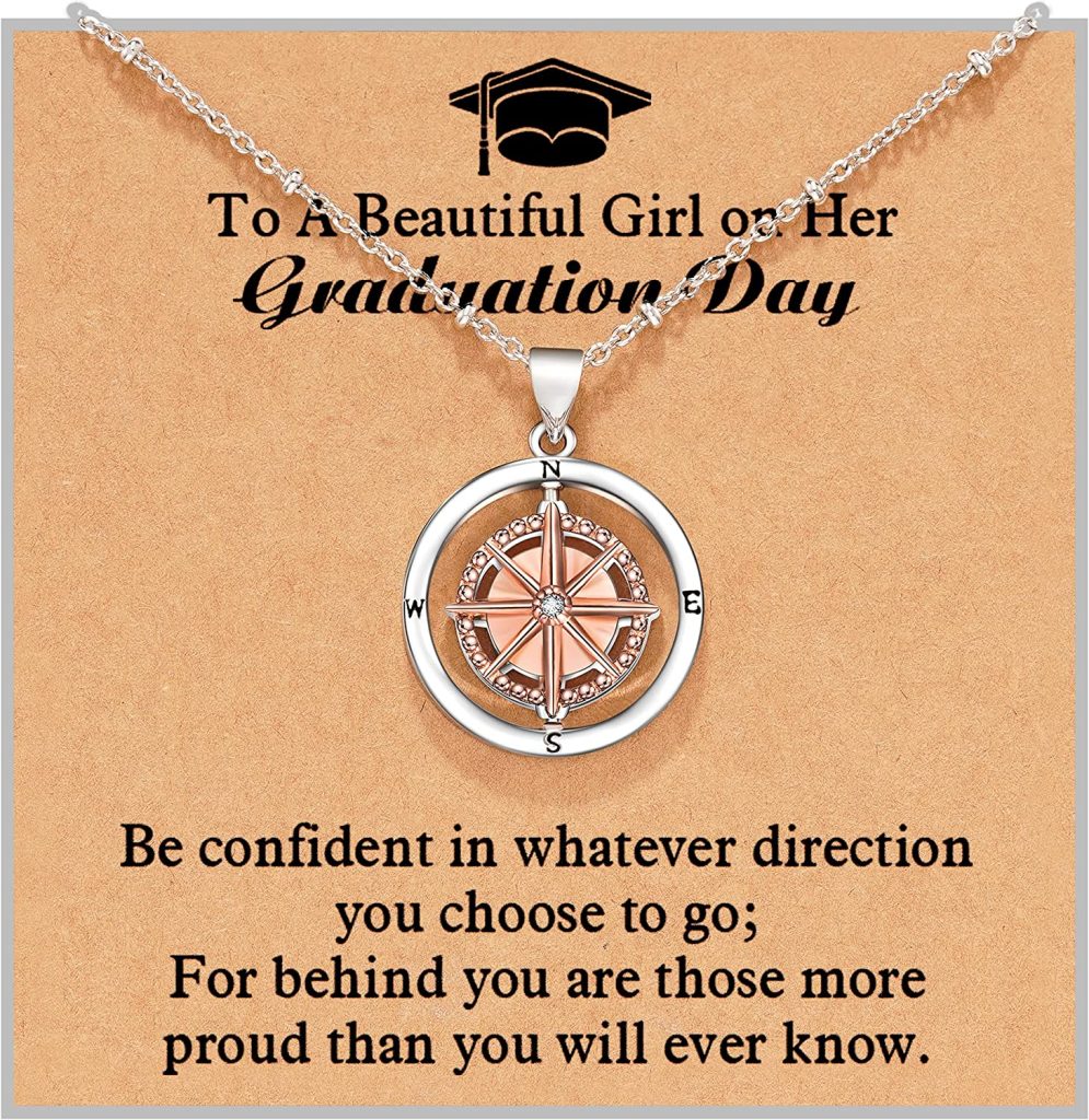 Rotate Compass Necklace