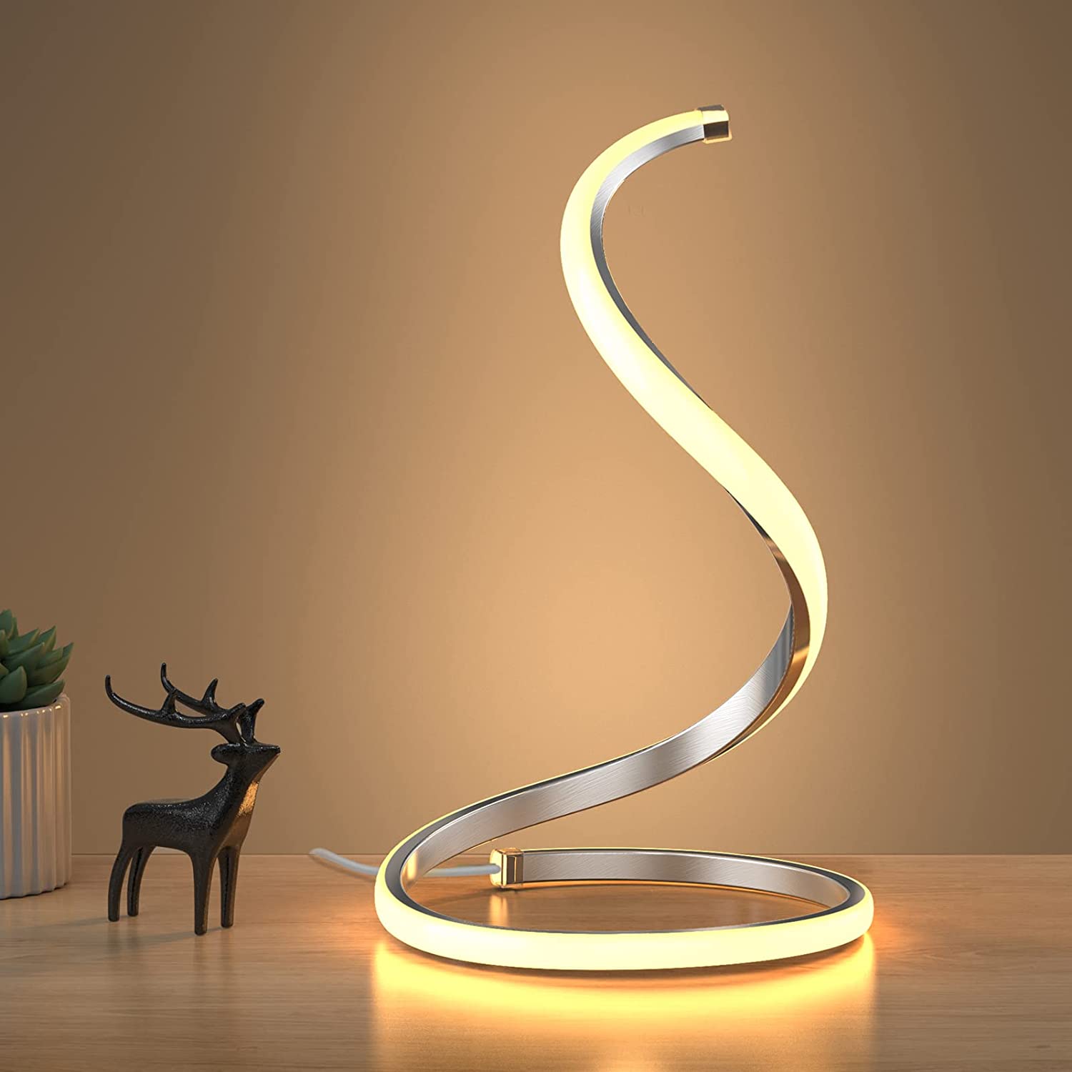 Spiral Modern Table Lamp