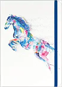 Watercolor Horse Journal