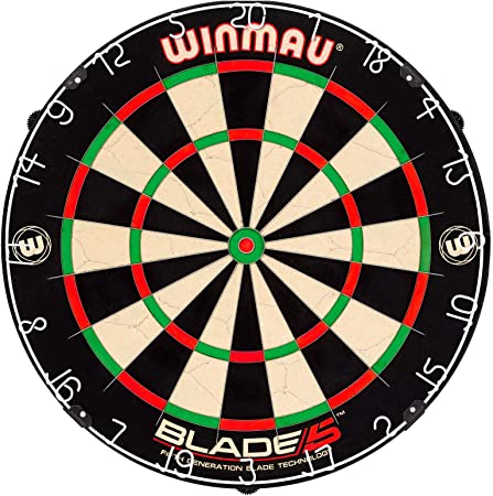 Winmau Blade 5 and Blade 6 Bristle Dartboards