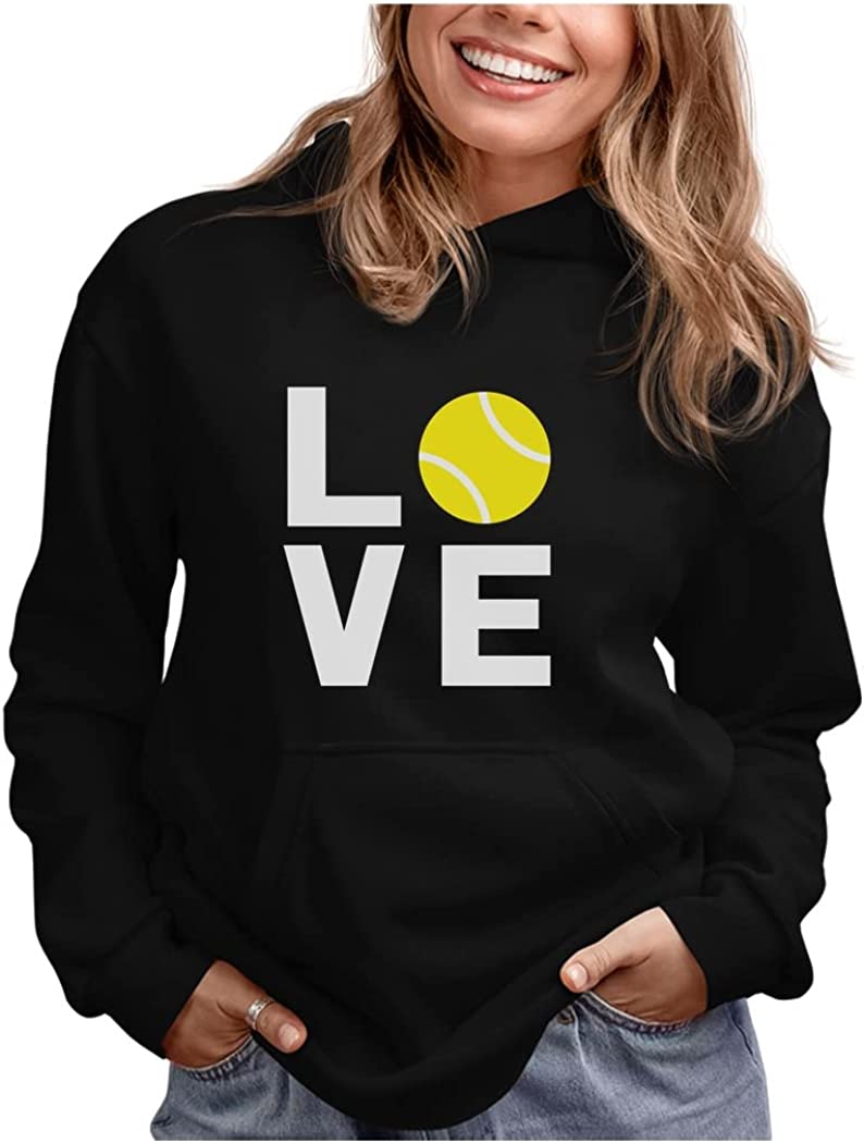 Women Hoodie for Tennis Lovers