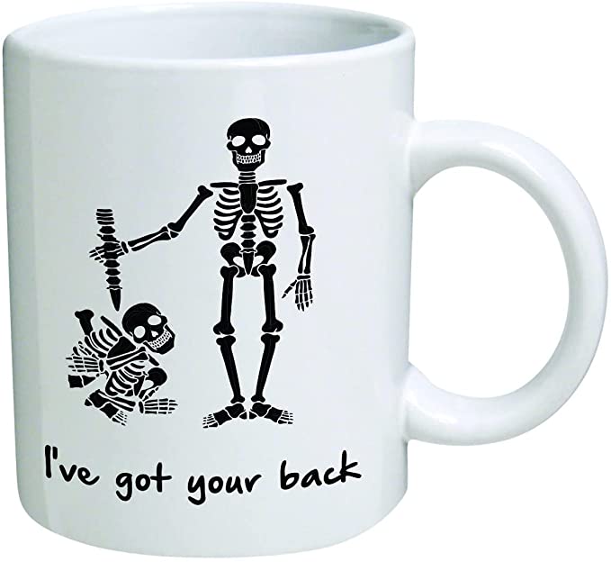
WuRen Funny Mug - I've got your back
