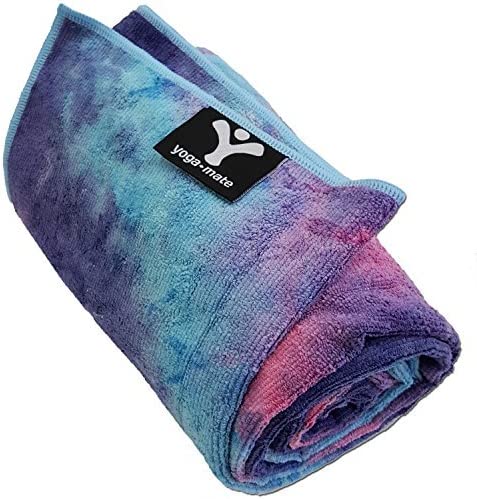 Yoga Mate Soft, Sweat Absorbent, Non-Slip Bikram Yoga Mat Size Towel
