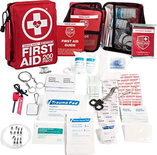 200-Piece Professional First Aid Kit