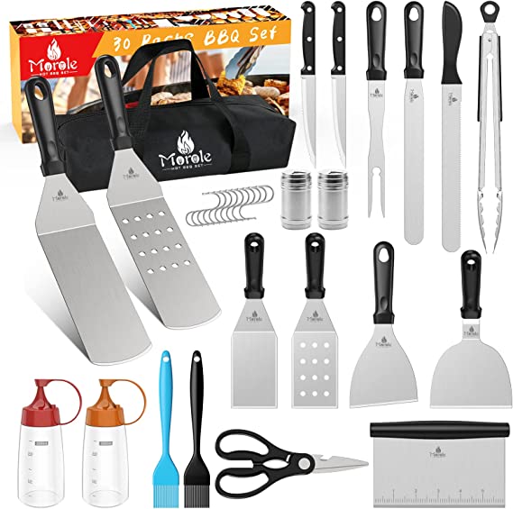 30 PCS Griddle Accessories Kit Gift Ideas for Campers 