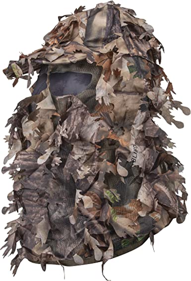 3D Leafy Hunting Hat with Face Mask
