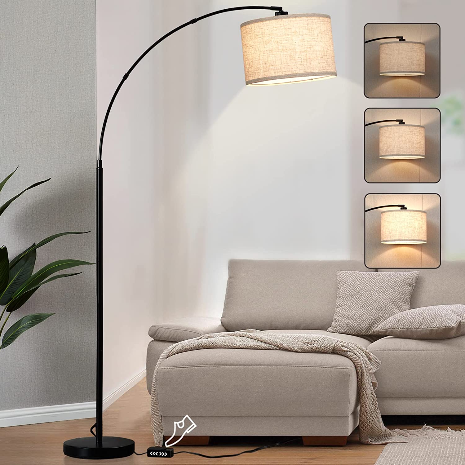 Arc Floor Lamps for Living Room