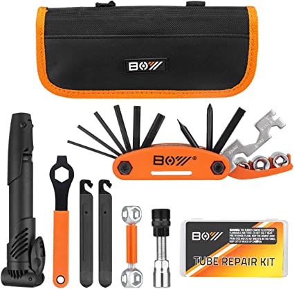 Bicycle Repair Bag & Bicycle Tire Pump
