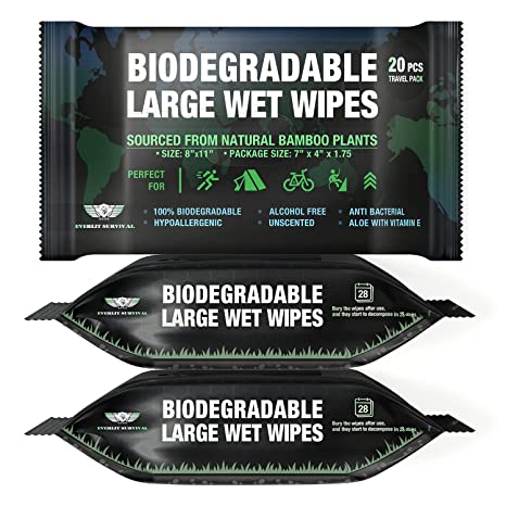 Biodegradable Wet Wipes Gift Ideas for Campers