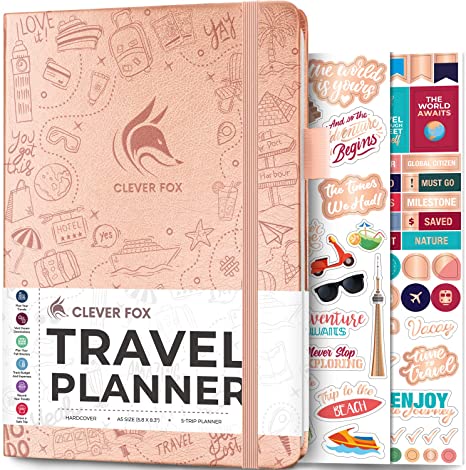  Clever Fox Travel Journal retirement gifts