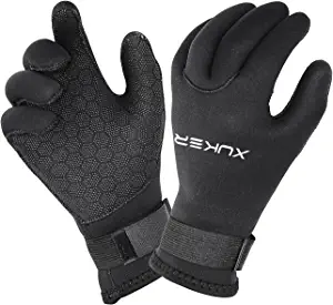 Five-Finger Warm Wetsuit Winter Gloves
