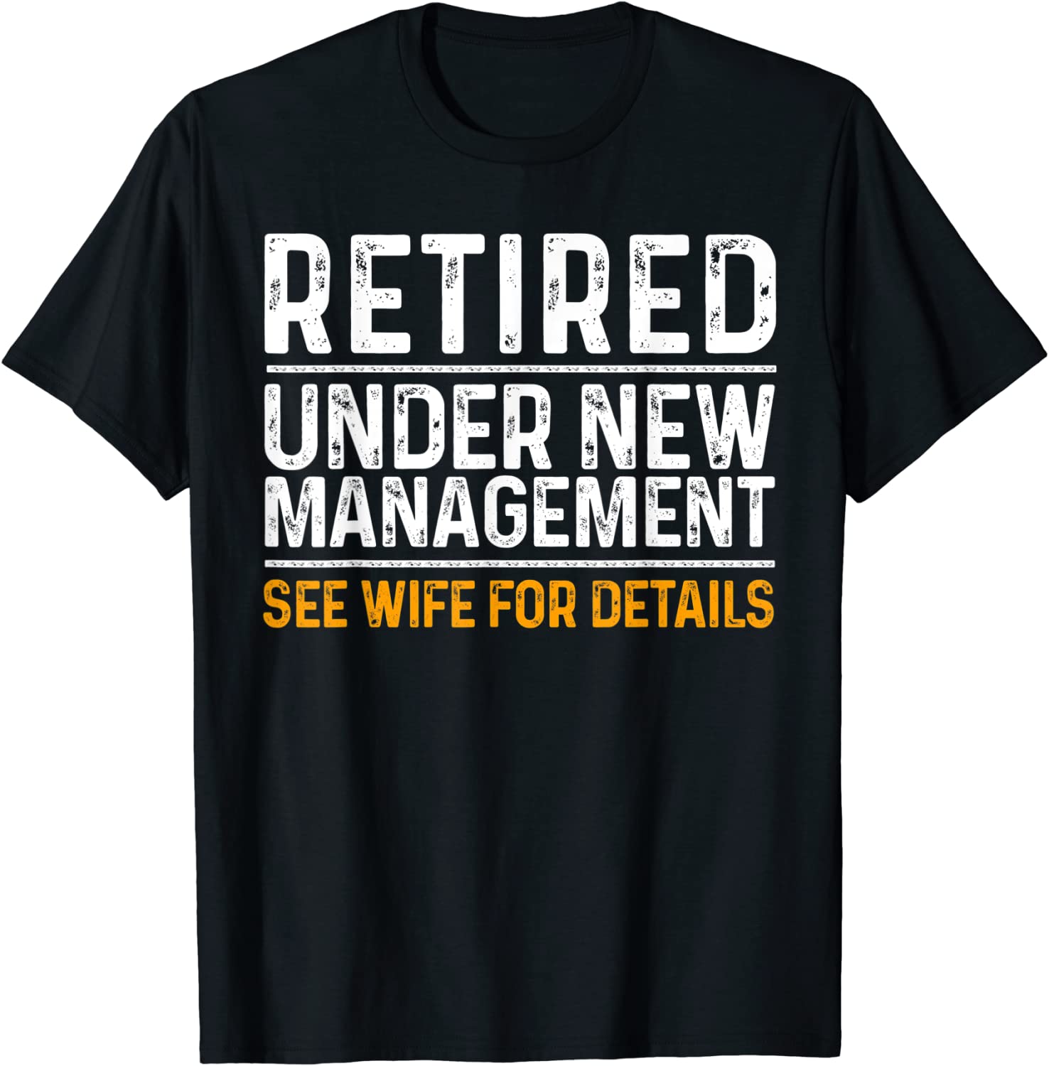 Funny Retirement Design T-shirt for Men