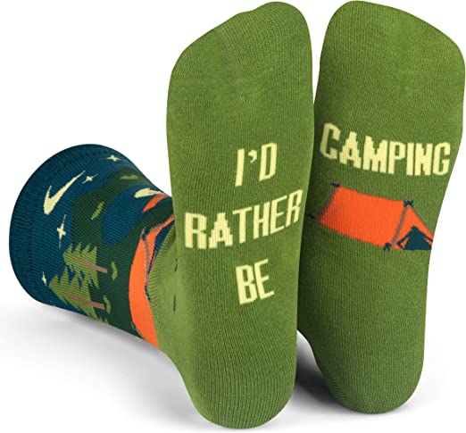  Funny Socks Gift Ideas for Campers
