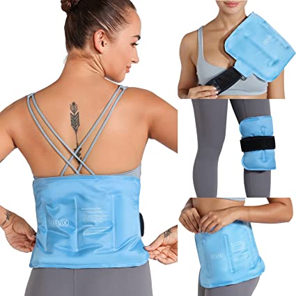 Gel Ice Pack for Back Injuries and Pain Relief
