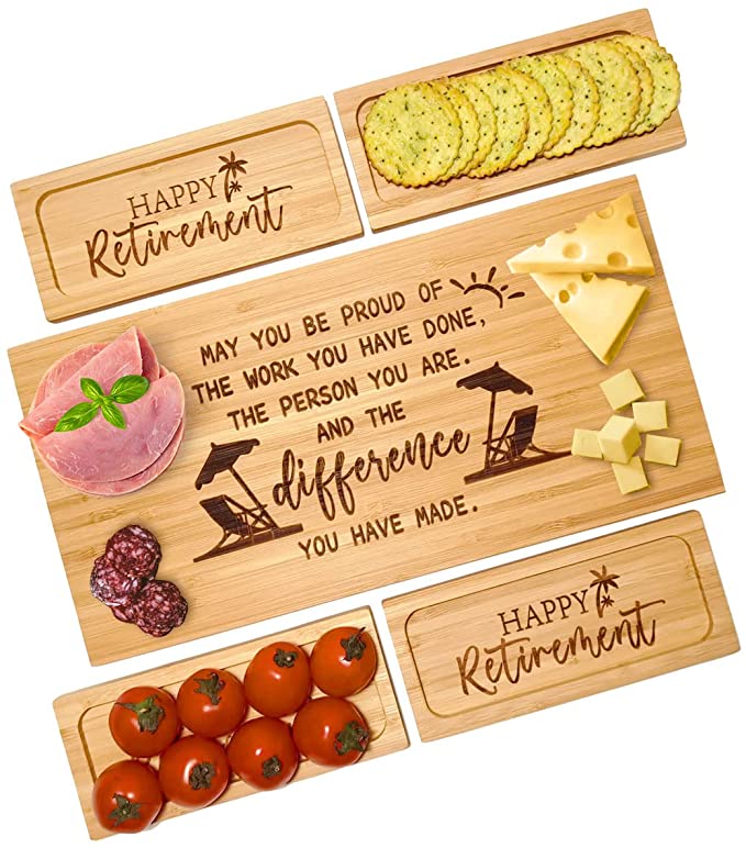 Happy Retirement Cheese Board Gifts