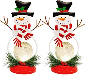 Lighted Snowman Decorations