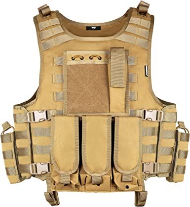 MGFLASHFORCE Tactical Airsoft Vest 