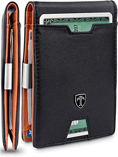 Slim Wallet with Money Clip
