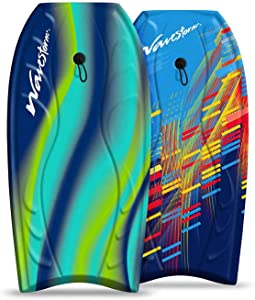 Wavestorm 40" Bodyboard 2-Pack, Blue red, and Blue Yellow