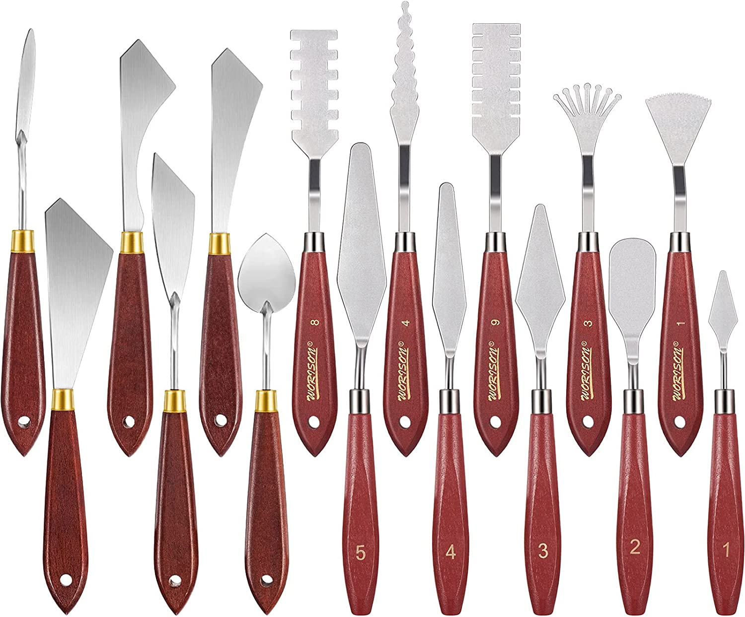 16 Pieces Painting Knife Set 