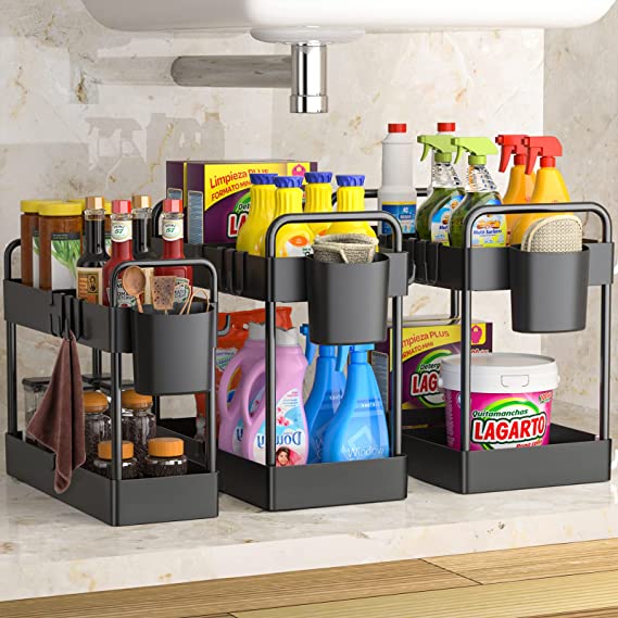 3 Pack Under Sink Organizers