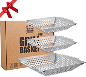 3-pack Vegetable Grill Basket Bridal Shower Gifts