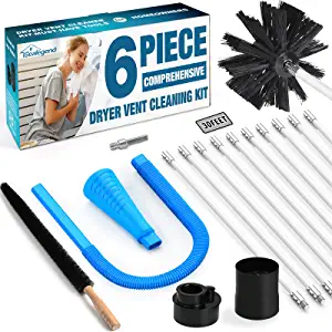 6-Pieces Dryer Vent Cleaner Kit