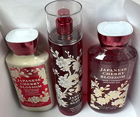 Bath & Body Works Japanese Cherry Blossom Set
